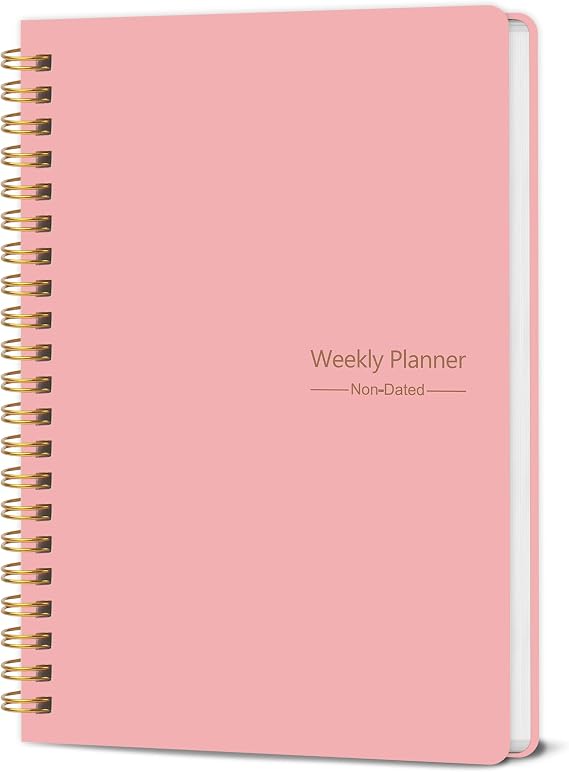 TREES Undated Weekly Planner, Weekly To-Do List, Goal and Habit Tracker