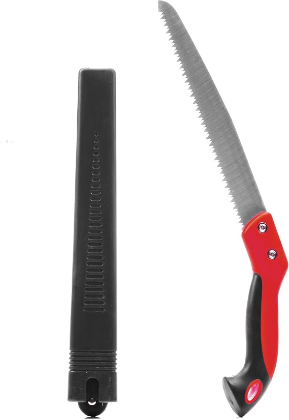 Radius Garden 10-Inch Pruning Saw, Fixed Blade, Sheath Included