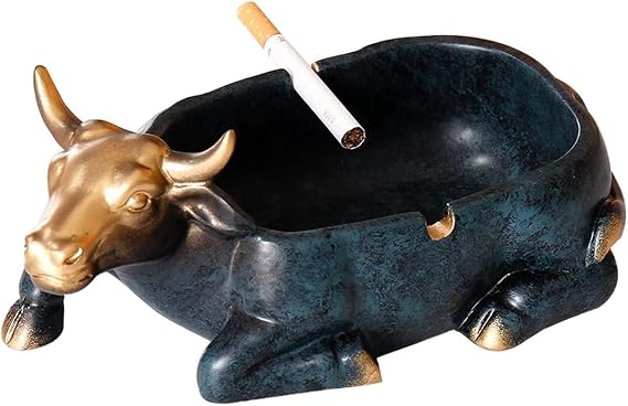 Creative Simple Ashtray, Vintage Practical Decoration Ashtrays for Home Office Decoration