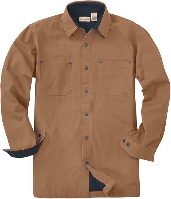 Backpacker Canvas/Fleece Lined Shirt Jacket
