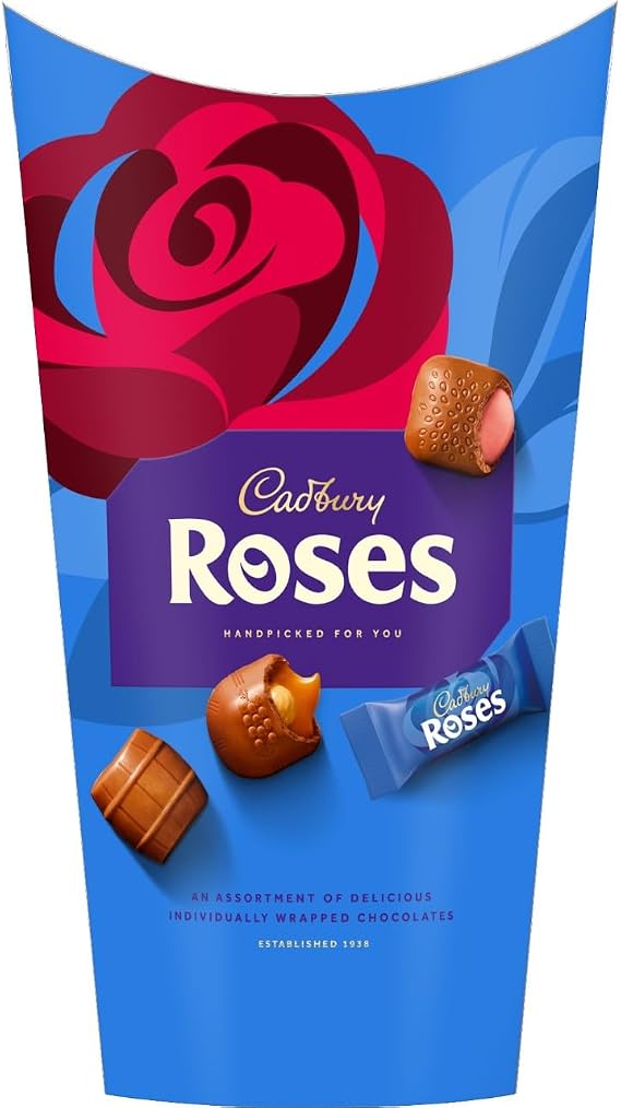 Cadbury Roses Chocolate Gift Carton, Assorted Chocolates, 290 g (Pack of 1)