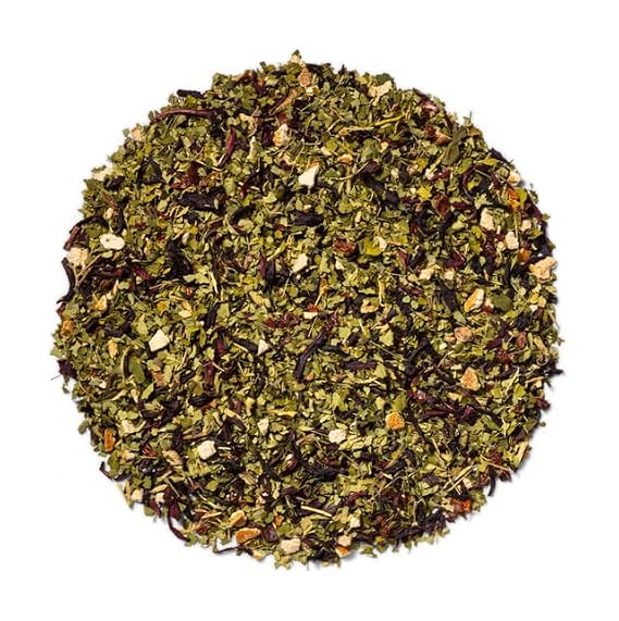 Davidson's Organics, Moringa Hibiscus Watermelon, Loose Leaf Tea, 16-Ounce Bag