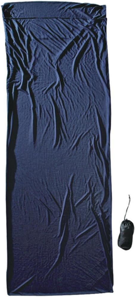 COCOON Cotton-Poly TravelSheet Sleeping Bag Liner - Tuareg | Soft cotton-poly blend, Durable breathable travel sleep sack, Pillow pocket, Compact for camping and hostels