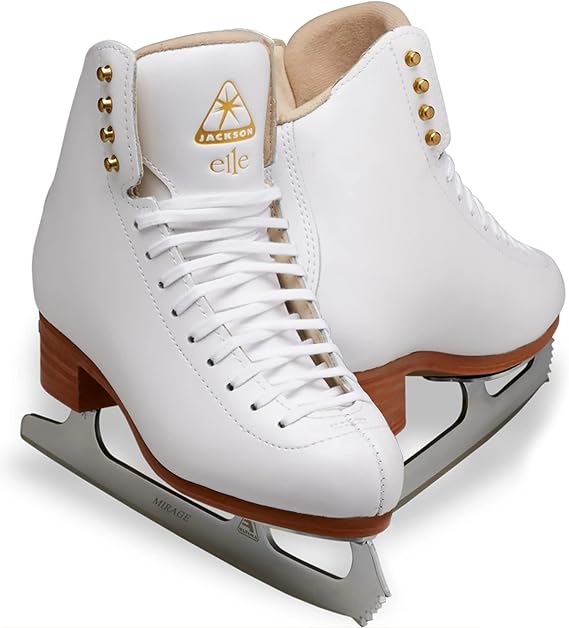 Jackson Ultima DJ2131 Elle/Mirage Blade Figure Ice Skates for Girls/Width C, Size 1