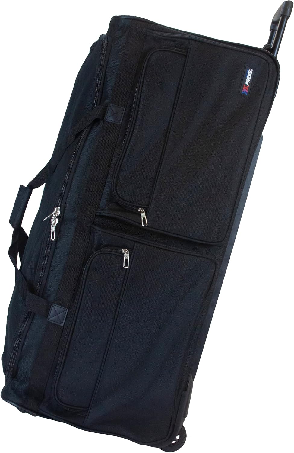 Rolling Duffel Bag with Wheels 40”, Black