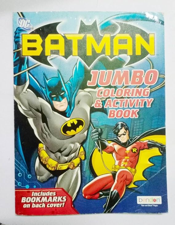 Batman Jumbo Coloring and Activity Book