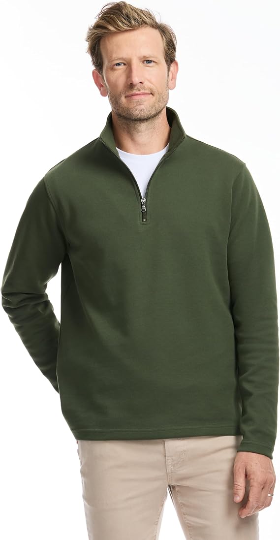 SAKS Fifth Avenue Men's Pique Quarter-Zip Pullover