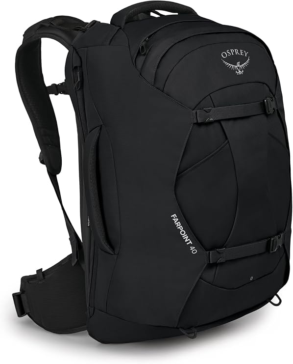 Osprey Farpoint Men's Travel Backpack 40L Black O/S