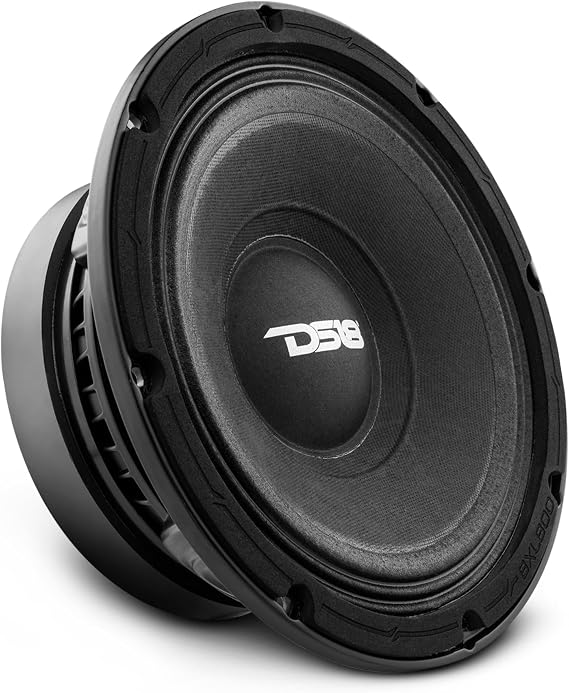DS18 8XL800-8 PRO XL 8" Mid-Range Loudspeaker 400 Watts Rms 8 Ohm - Pro Midrange 8" Speaker Great for High-Performance Audio Applications - 1 Speaker