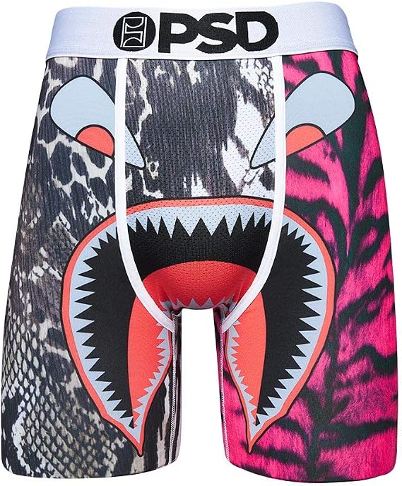 PSD Men's Lux Warface Boxer Briefs, Multi, XXL