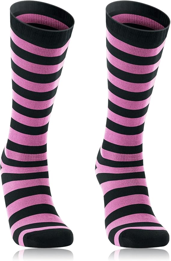 Dexshell Longlite Sock - Pink Stripe - L