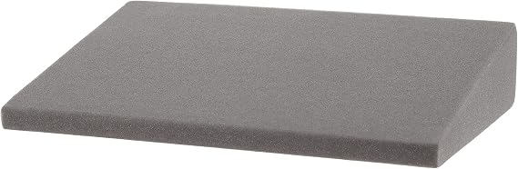 Stress Wedge Seat Cushion for Posture & Lower Back Pain Relief | Stress Wedge gently tilts the pelvis forward to improve posture, increase core stability, and ease lower back discomfort.