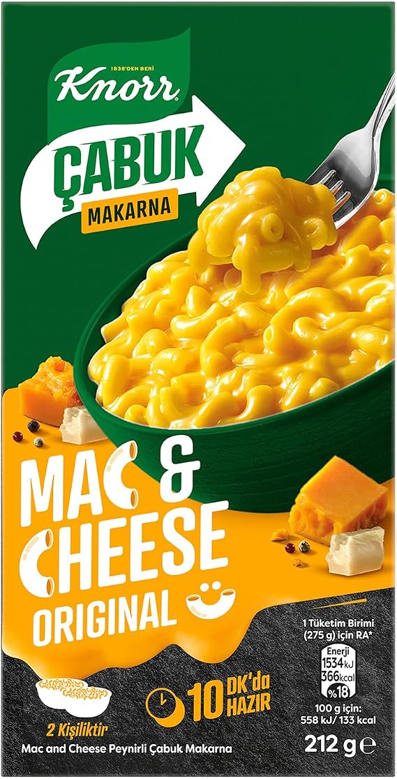 Knorr Çabuk Mac and Cheese 212 g