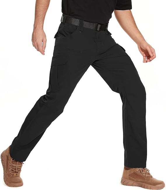 NATUVENIX Tactical Pants for Men Stretch Ripstop Cargo Outdoor Work