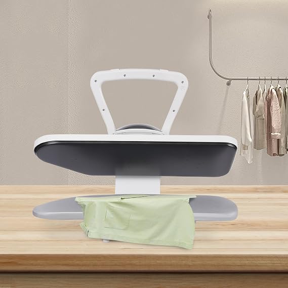 Intelligent Steam Press,1600W Digital Steam Press with Multiple Fabric Settings, Steam Iron Press with Touch Screen,Can Be Ironed In The Bedroom, Living Room, Apartment