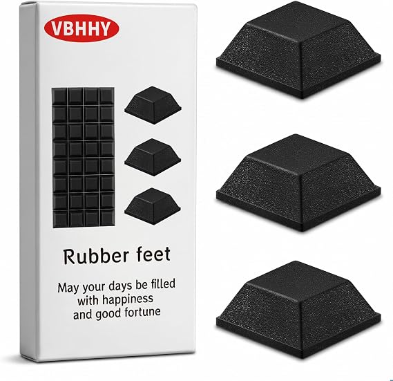 32 Pcs Adhesive Rubber Feet for Electronics, Rubber Bumpers self Adhesive