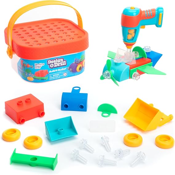 Educational Insights Design & Drill Build-It Bucket