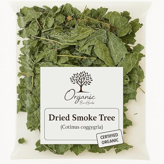 Organic Bio Herbs-Dried Smoke Tree 2 oz All-Natural, Premium Quality Smoke Bush (Cotinus) Sustainable, Eco-Friendly, Non-GMO, Perfect for Herbal Use 2 oz.