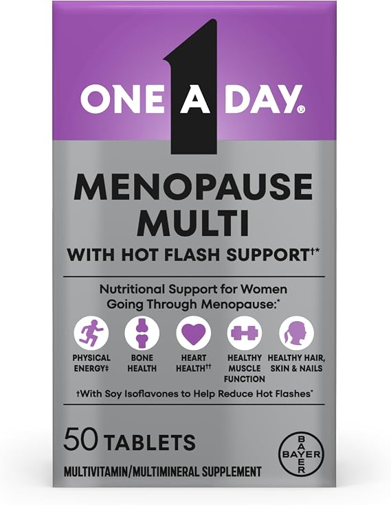 One A Day Women's Menopause Multivitamin, Menopause Support, 50 Count