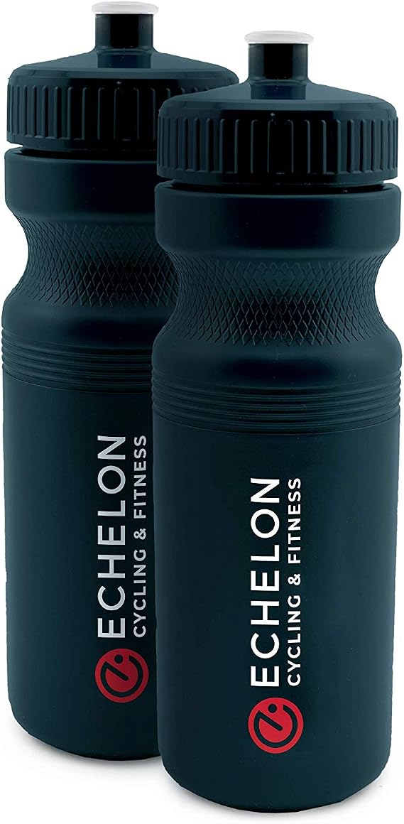 Echelon Water Bottle - 2 Pack, Black