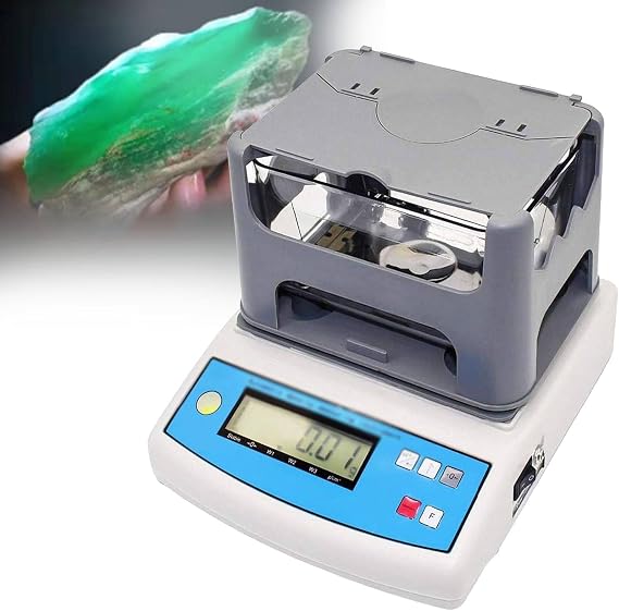 Digital Gold Purity Tester Machine - Accurate Electronic Analyzer for 24K Gold - Maximum Weight 600g/300g - Precision Testing Tool for Jewelers and Gold Buyers, 0.01-600g