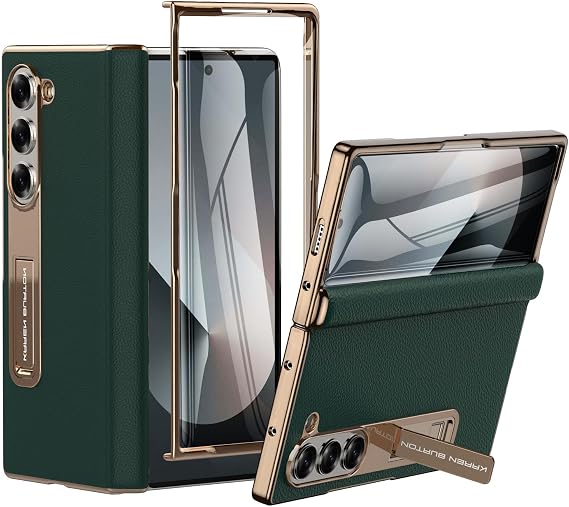for Samsung Galaxy Z Fold 6 Phone Case,Built-in Kickstand,Screen Protector