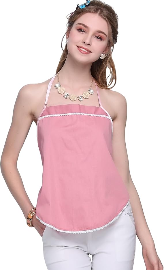 LVFEIER Pink Printed Anti Radiation Maternity Tank
