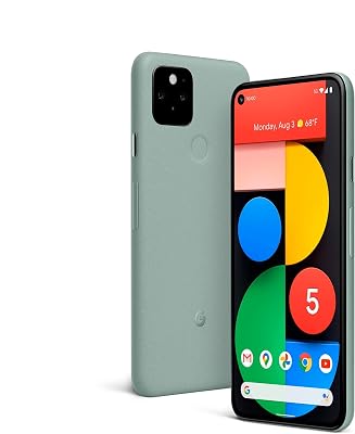 Google Pixel 5, US Version, 128GB, Sorta Sage - Unlocked Renewed