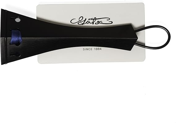 Conrad Gotz, ZA-357-112, Violin Tailpiece, Hill-Type, Ebony, 112 mm