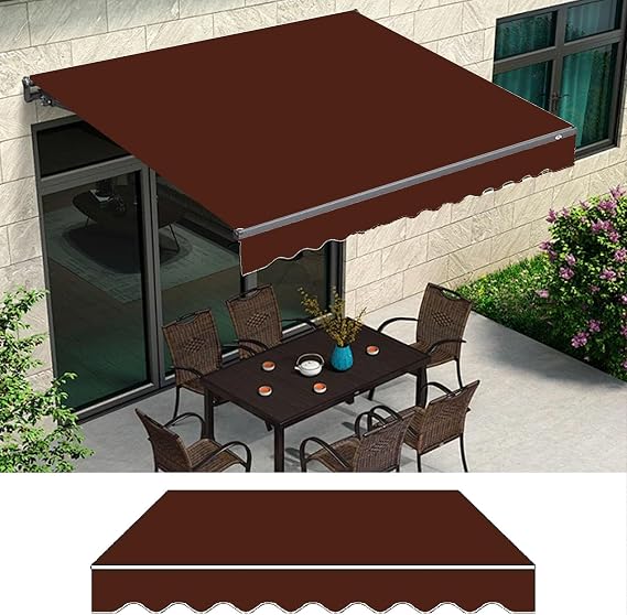 Sunsetter,Many Sizes Fabric Sun Shade Awning Cover,Patio Awning Fabric Replacement Canvas,Retractable Patio Awning Replacement ,Replacement Awning Fabric,Polyester Canopy Cover,Retractable Awning(16x1