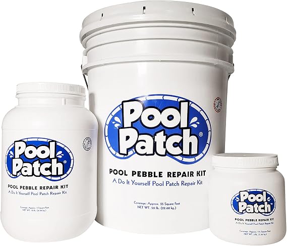Pool Patch Pool Pebble Repair Kit, 3-Pound, Sand Regular