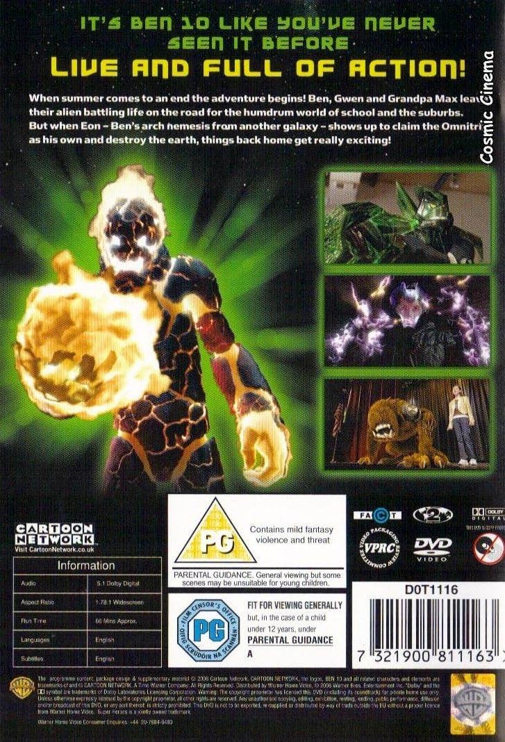 Ben 10: Race Against Time [DVD] [2008]