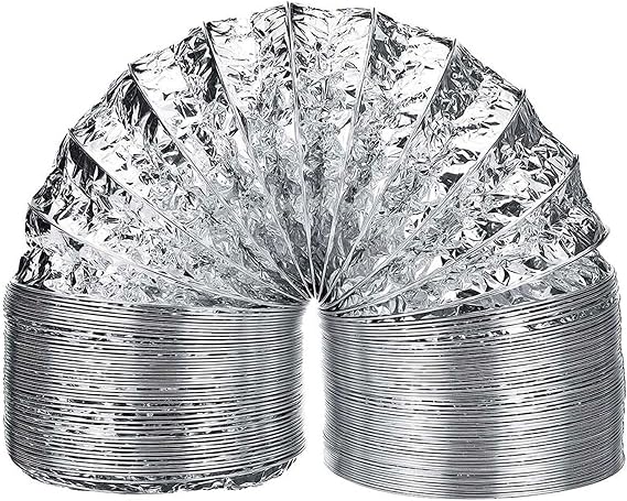 Wire Non-Cut Hood Chimney Flexible Aspirator Pipe 2 Meters