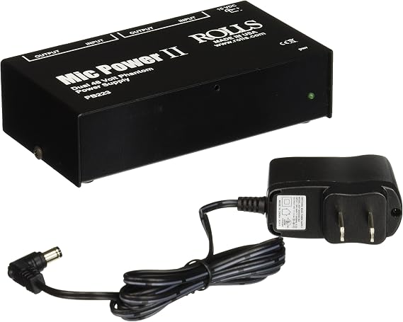 Rolls PB223 Dual Phantom Power Adapter