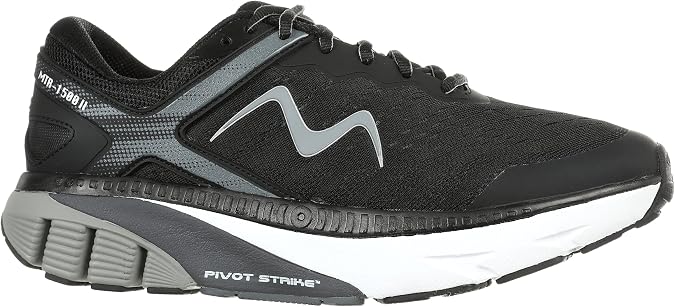 MBT MTR-1500 II Lace up Running Shoes for Men in Black Size 12