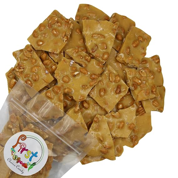 FirstChoiceCandy Peanut Brittle, Home Made Style Peanut Brittles (5 LB)