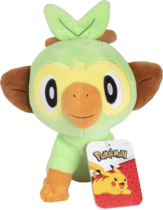 Pokemon Official & Premium Quality 8-Inch Grookey Plush
