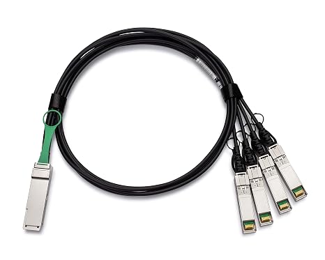 Compatible with Cisco QSFP-4SFP10G-CU4M 40G QSFP to 4xSFP+ Twinax Breakout Cable | 4x10G Passive 4m DAC QSFP-4SFP10G-CU4M-HPC